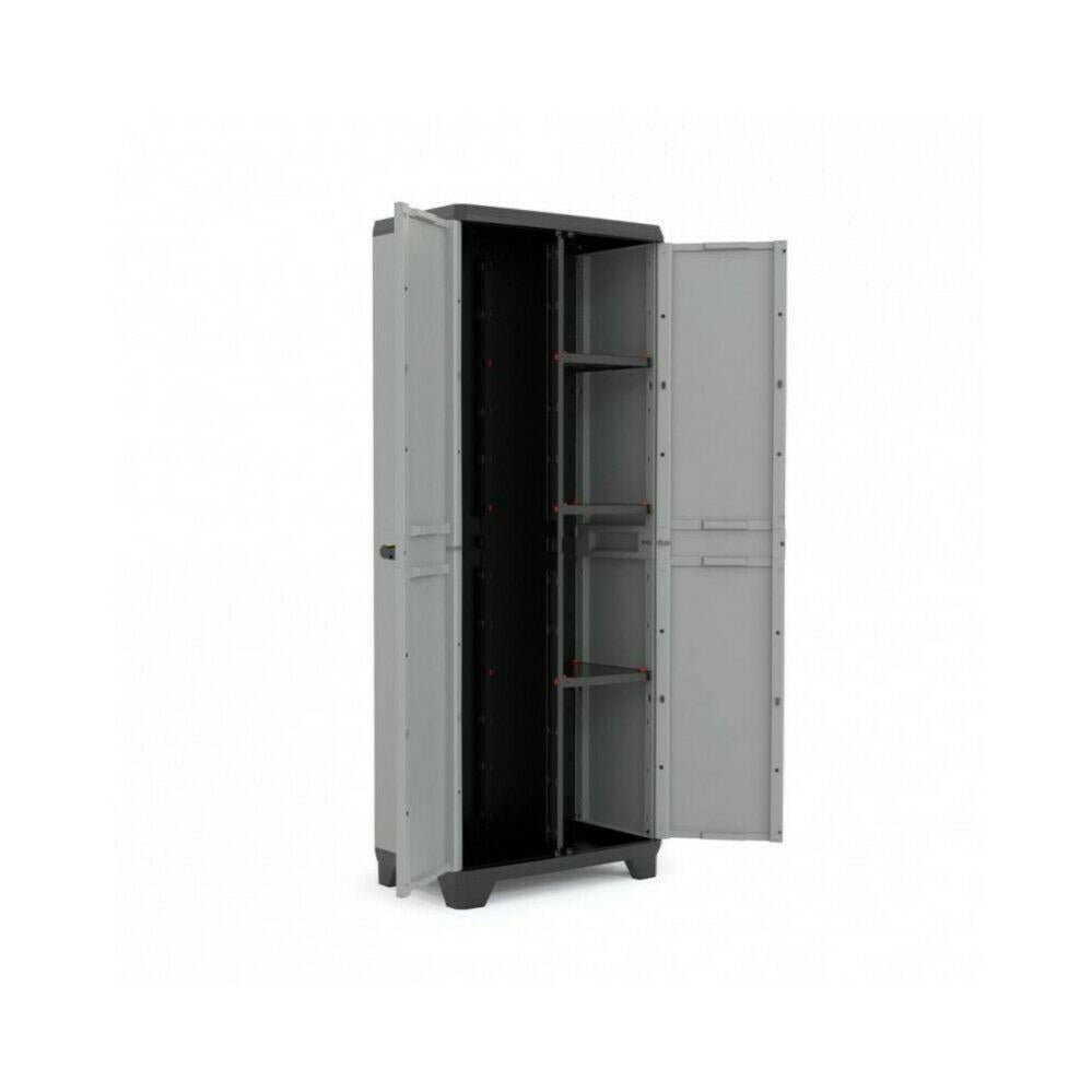 Mobile Portascope Plastmeccanica Woody - 65x38x178 Cm, Design In Legno, Per Apparecchiature