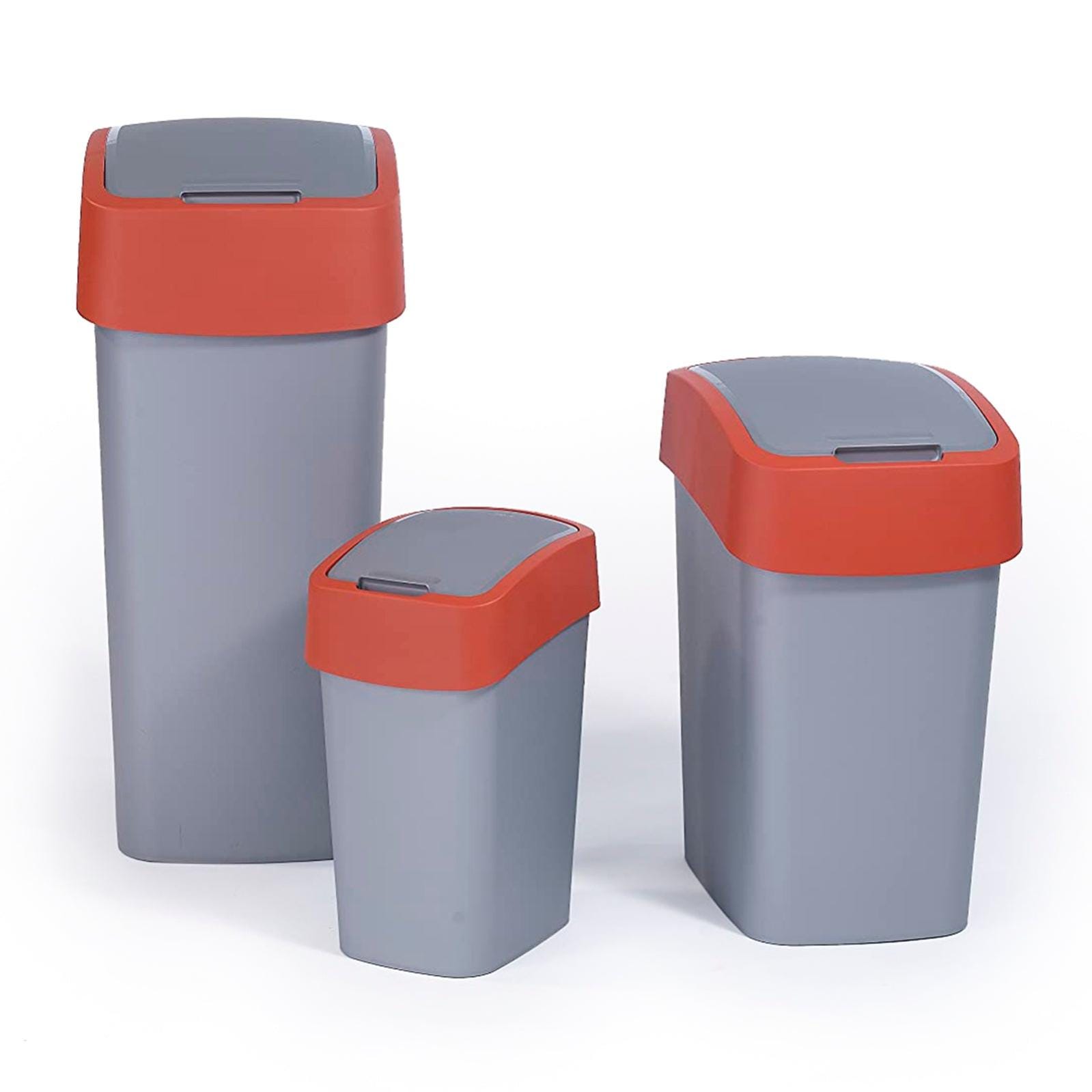 Curver Pacific Flip Bin Cubo de Basura con Apertura Basculante