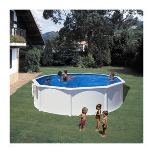 Kit piscine hors sol acier 7,30m x 3,75m x 1,32m : : Jardin