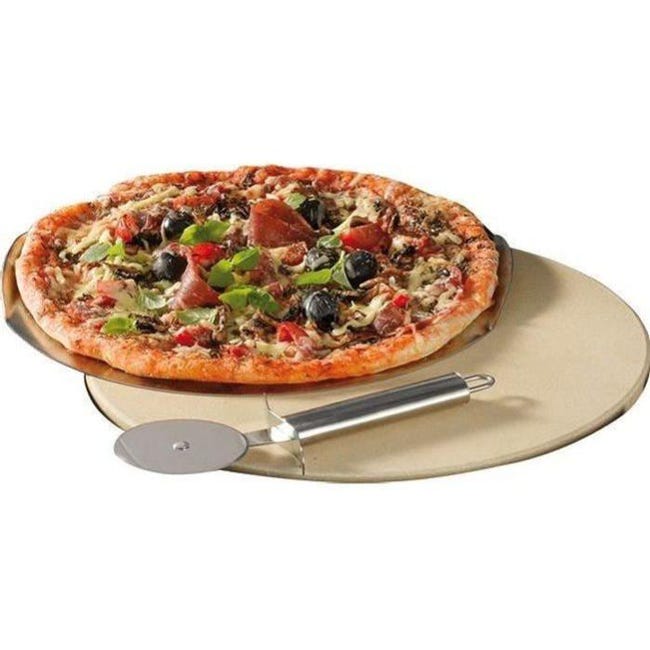 Pietra Per Pizza Texas Club - Diametro 36 Cm, Per Forno O Barbecue, Compatibile Kamado - Foto 5