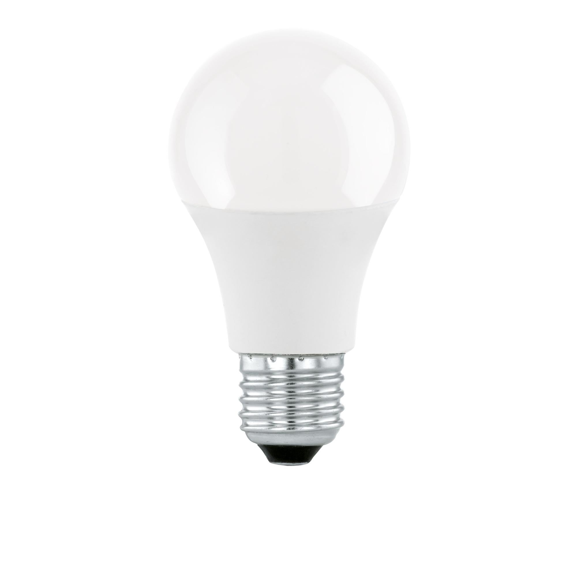 Ampoule EGLO E27 ronde blanche dimmable Leroy Merlin