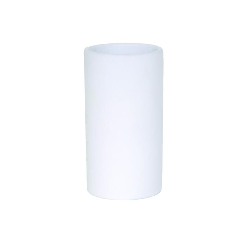 Portacepillos De Dientes Versa STRIA Blanco Resina (7,3 X 10,3 X 7,3 Cm
