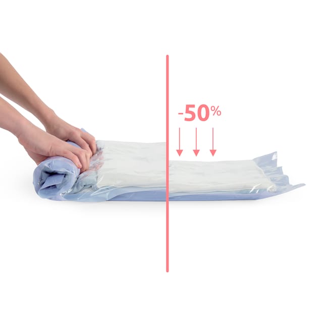 Lot 2 x Sac de rangement sous vide