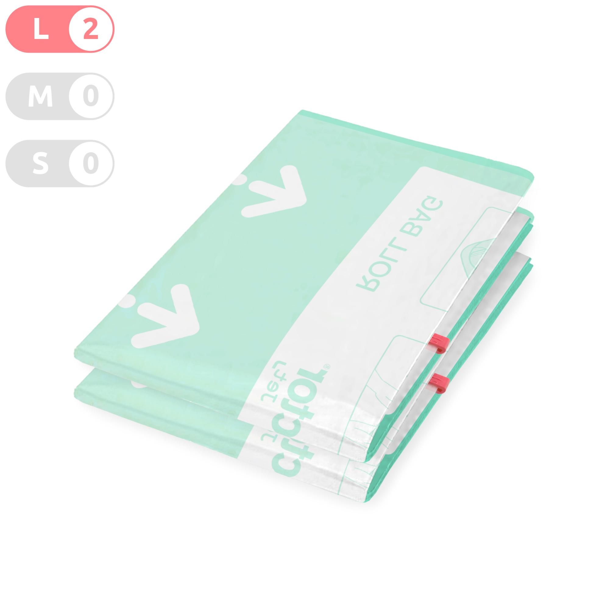 Lot 2 x Sac de rangement sous vide manuel