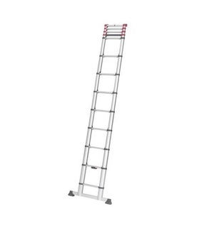 Scafom-rux Scale a piattaforma in alluminio - [5 Gradini] scala per esterno  - 1 metri di altezza, 58 cm di larghezza - Scale in alluminio per
