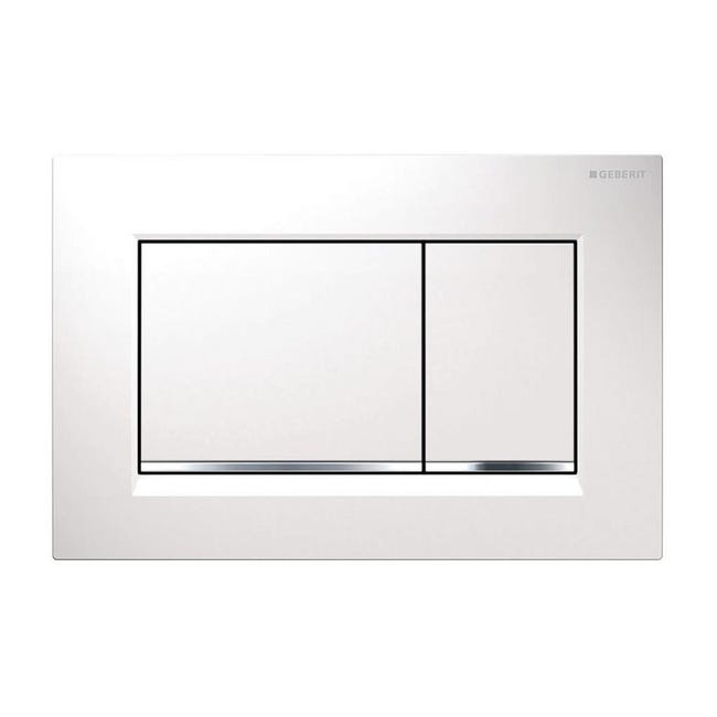 Drukplaat Geberit Sigma 30 SF Mat Zwart - Megadump Dalen Drukplaat Geberit Sigma 30 SF Mat Zwart - Megadump Dalen