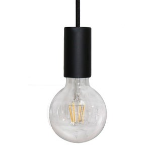 Suspension de 3 Douille de lampe E27 Luminaire , Lustre plafond Lampe  Accessoires Pendentif Support de Barre Lampe plafonnier Antique Edison,Noir