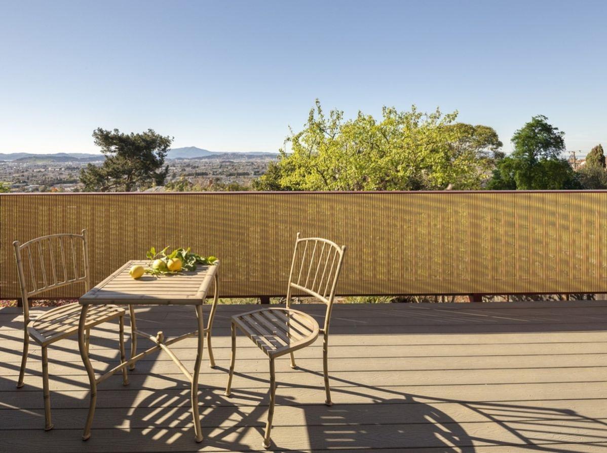 Brise Vue Extrude D Inspiration Naturelle Panama Sable 1 X 3 M Leroy Merlin