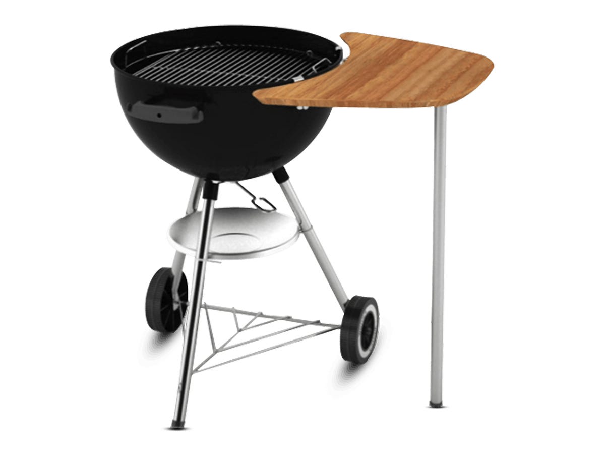 WEBER SIDE TABLE - BAMBOO TABLE FOR 47 AND 57 CM CHARCOAL BARBECUES | Leroy Merlin