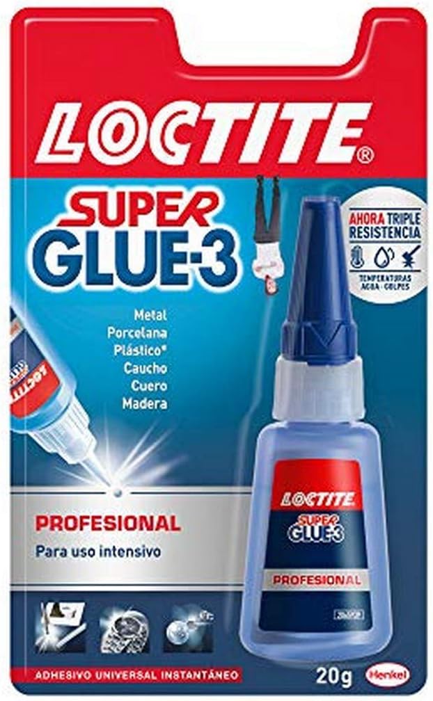Adhesivo LOCTITE Superglue-3 profesional 20g - HENKEL