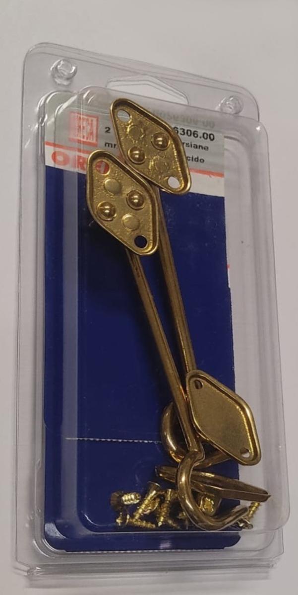 Gancio A S In Ottone Krick ROMARIN (10 Pezzi) Per Modellismo - Ro1326