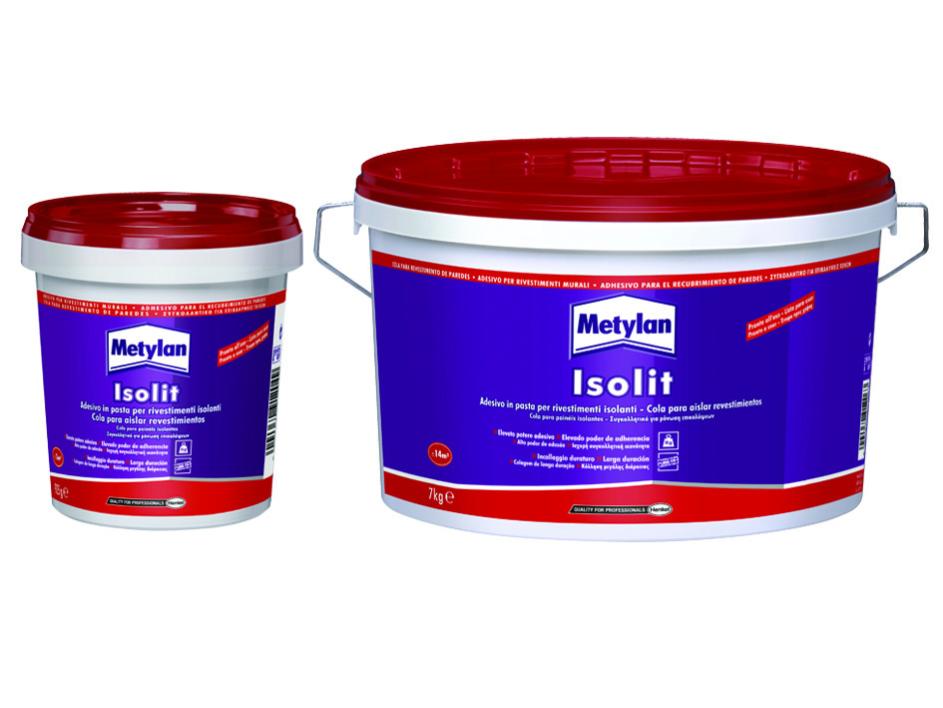 Henkel Metylan Isolit 925g Colle adhésive pour polystyrène, liège