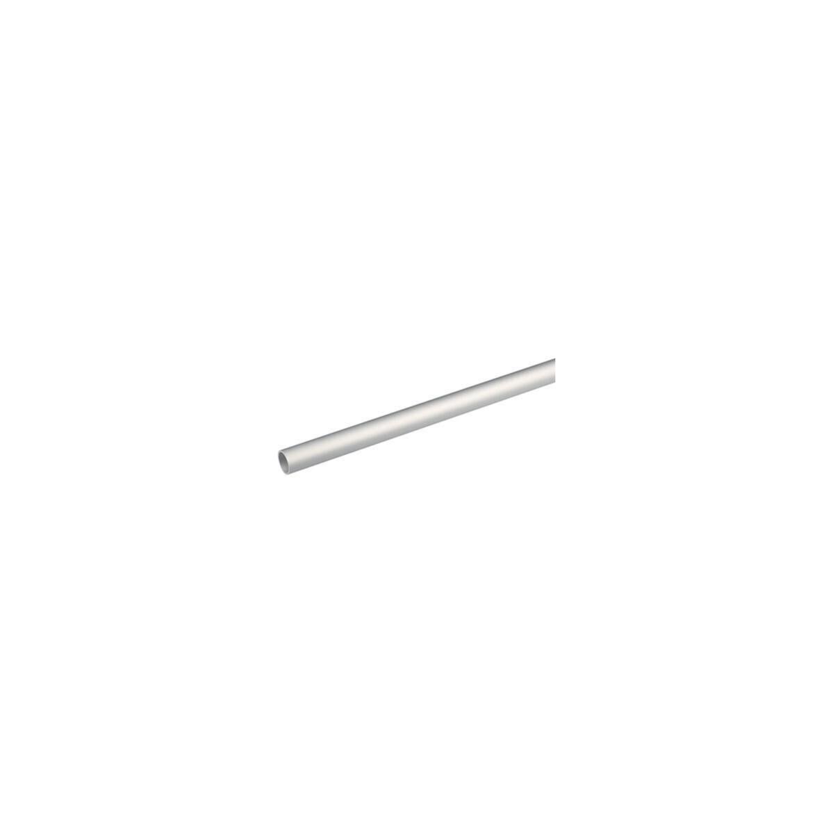 Tubo Tondo In Alluminio Anodizzato Argento - 16mm X 1mm - Lunghezza 1 Metro - Arcansas