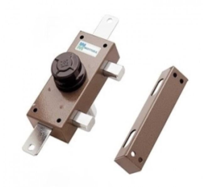 Paquet De 2  Serrure De Porte Coulissante à Ressort En Acier Inoxydable Facile A Installer Serrure De Porte Et De Fenetre Portable 93223480 - Foto 3