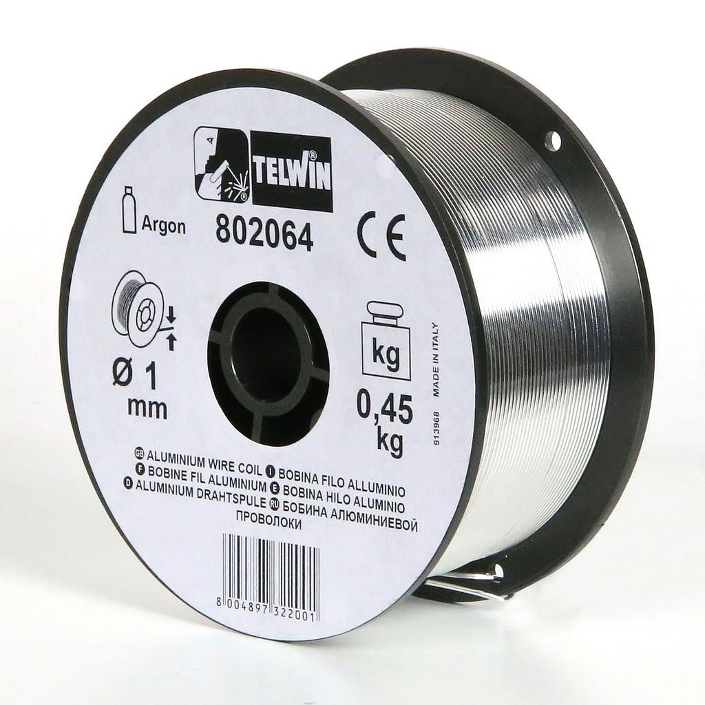 fil pour soudure aluminium Ø 1 Telwin TELWIN Bobine 0,45 KG 