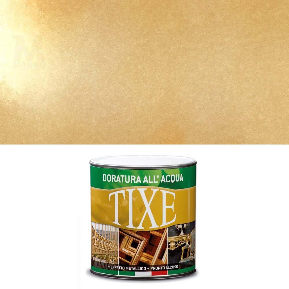 TIXE 602.503 Vernice oro per Esterni all'Acqua, Vernice, Pallido 500 ml :  : Casa e cucina