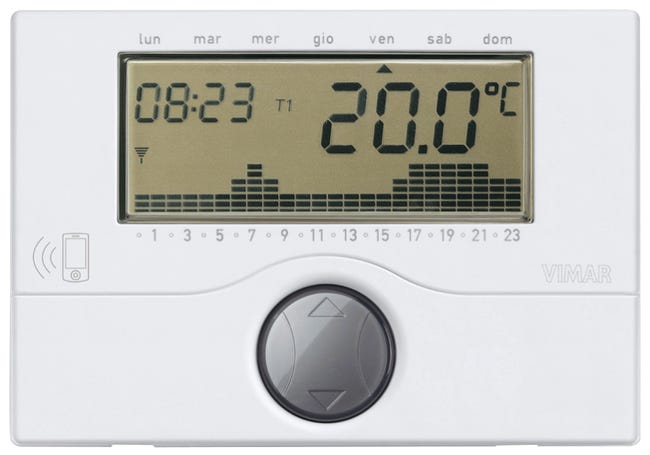 02911 Cronotermostato Touch Wifi Parete Bianco | Leroy Merlin - Foto 9