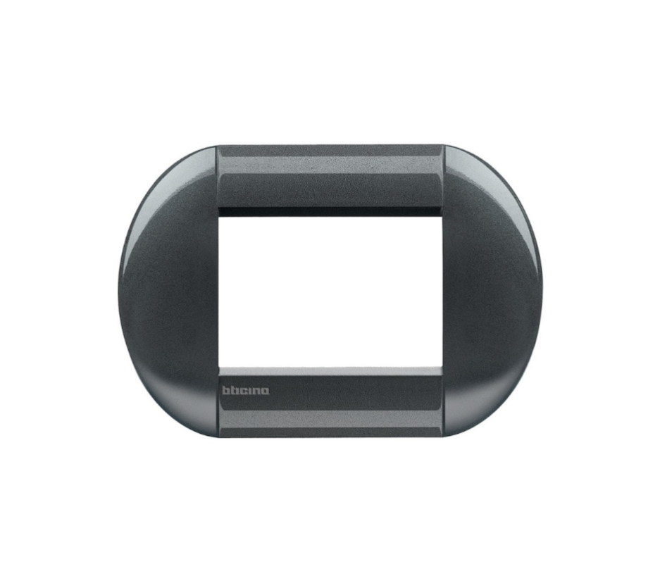 Placca BTicino 4 Posti Quadra In Antracite - LNA4804AR | Per Prese Elettriche E Interruttori - Foto 9