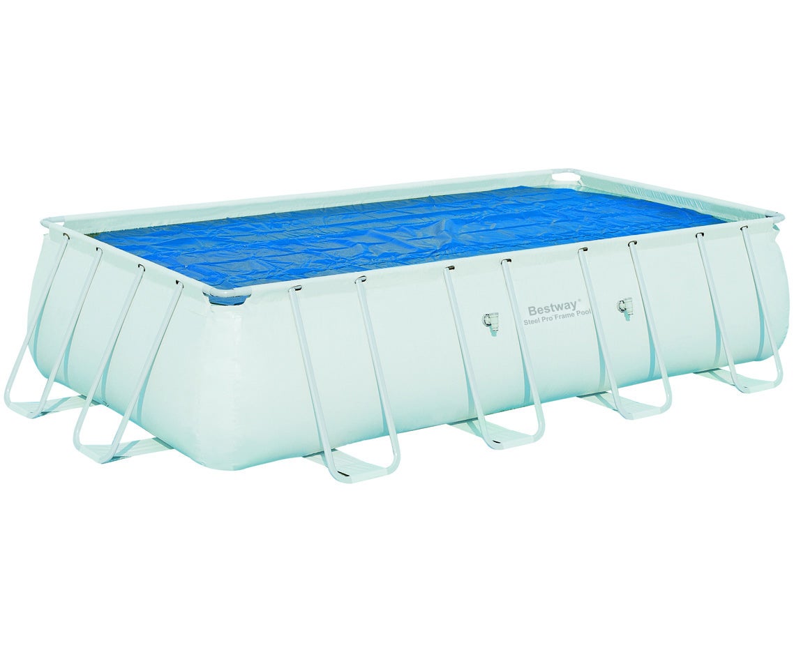 Telo termico copertura piscina rettangolare steel frame - per piscine cm. 732x366 (art.58228)