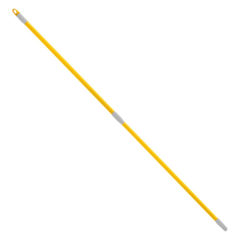 PIPPO - Scopa PIUMA GOLD con ECO setole con manico ALLUMINIO ARGENTO 130 cm