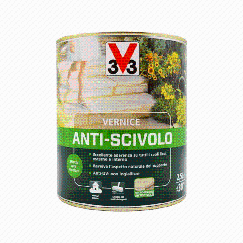 Vernis Antidérapant V33 0,75L Leroy Merlin