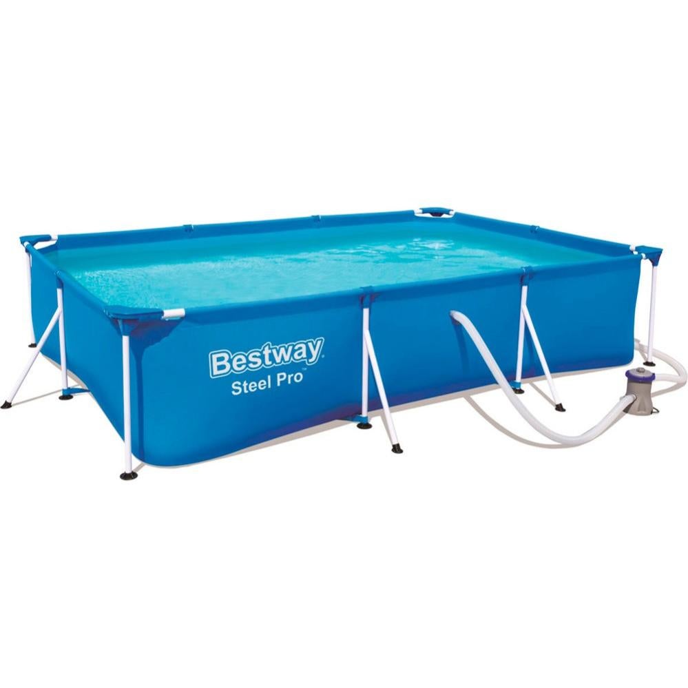 *Piscina Steel Pro + Depuradora 300X201X60 Cm 56411