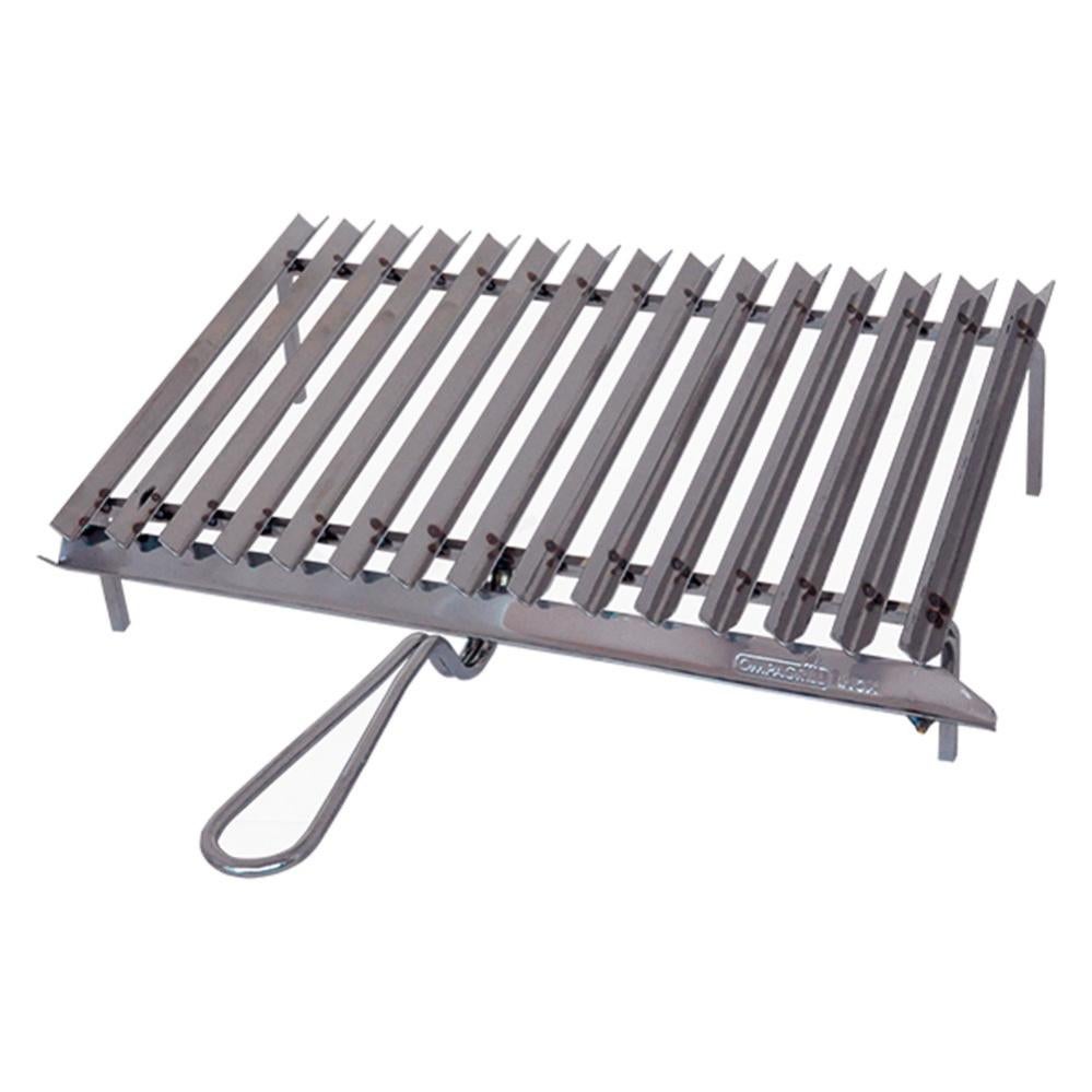 Graticola Pesante In Acciaio Cm.35x70 Al Miglior Prezzo - Foto 12