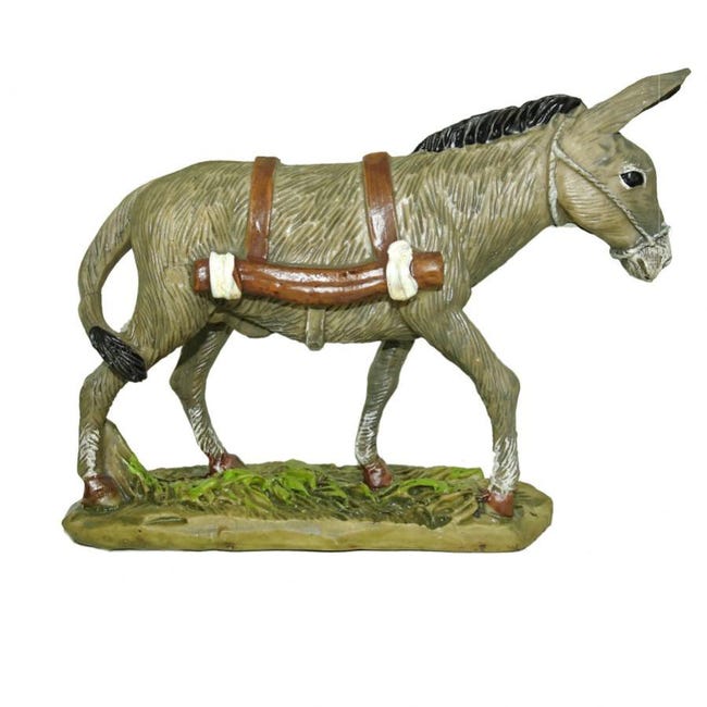 Orto Con Insalata E Coniglio In Resina Per Presepe - Dimensioni 12x7x3 Cm, Dettagli Realistici, Holyart