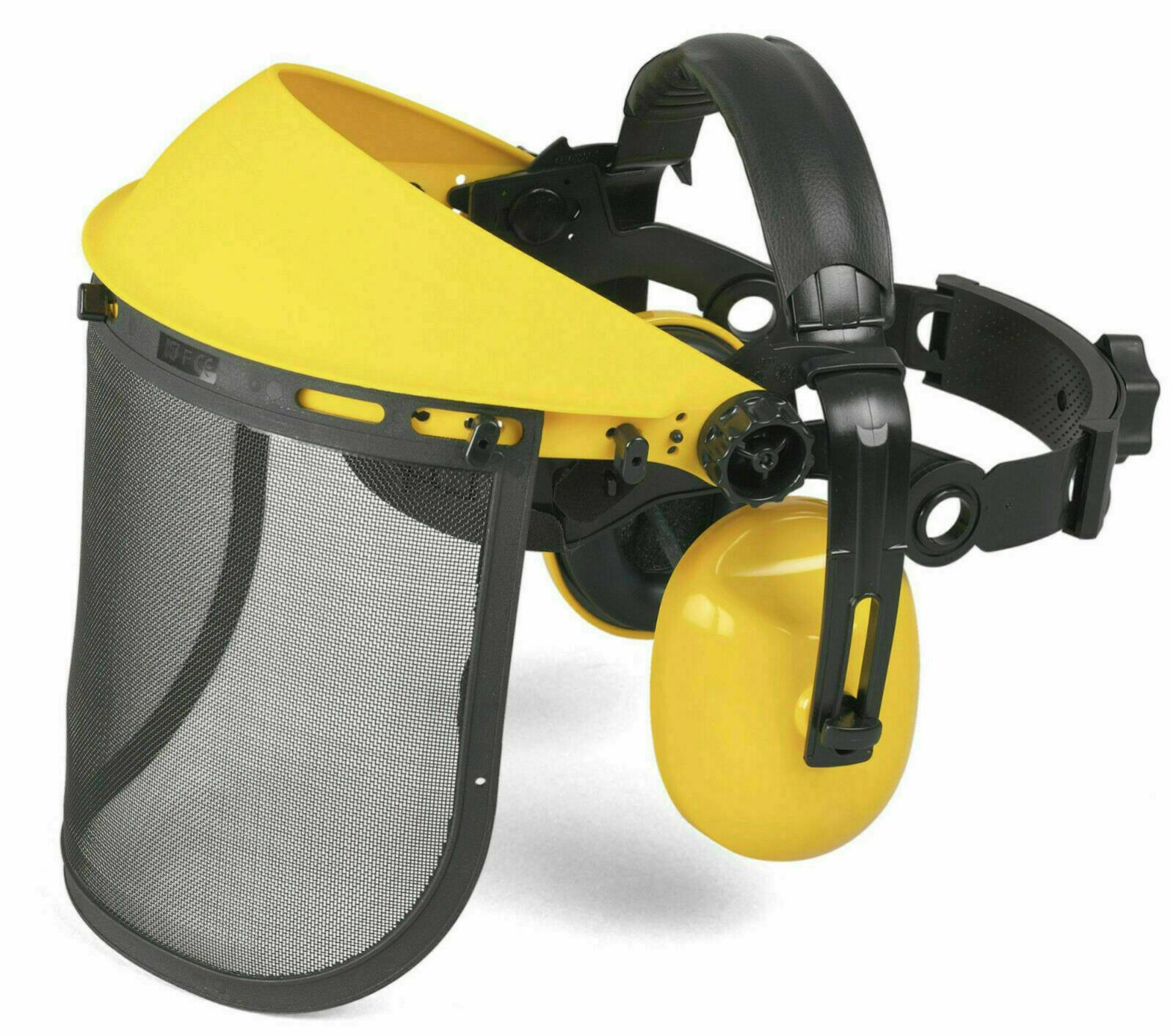 3M Visiera Di Protezione In Rete Metallica Modello 5C (Acciaio Inox) Per Casco - Colore Nero - Foto 3