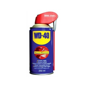 WD-40 Specialist Moto - Pulitore Freni Spray - 500 ml & Prodotto  Multifunzione Lubrificante Spray Con Sistema Doppia Posizione, 500 ml,  Bianco