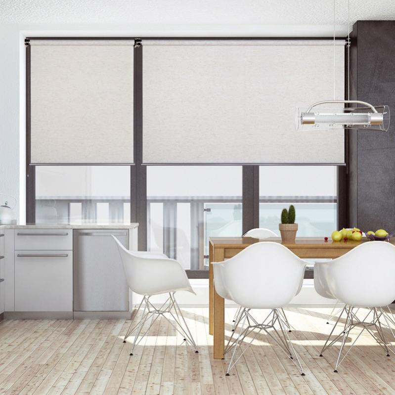 Store enrouleur Tamisant SCANDI Lin 45X180 Leroy Merlin