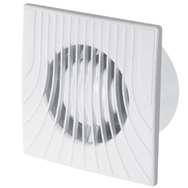 Ventilador de ventilación con sensor de humedad de tamaño de conducto de  120 mm Extractor montado en la pared de flujo de aire Baño de cocina  clásico