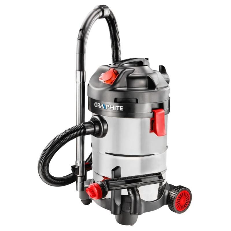 HOLZMANN MASCHINEN - Aspirapolvere Aspiratore Liquidi Aspiratutto Bidon Nts30l Smart 230v - Foto 2