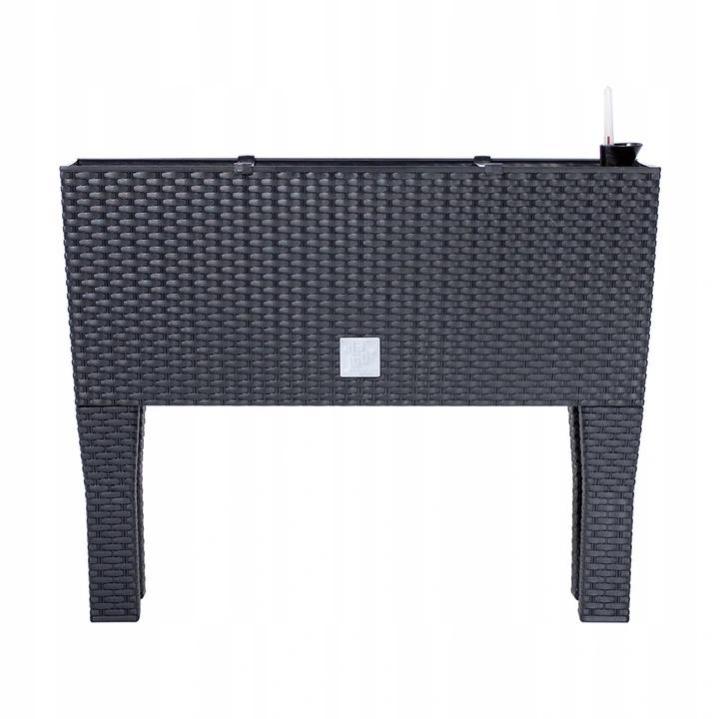 Fioriera Rettangolare Con Auto-irrigazione 17L – Elho Bianco 52x20x19cm – Vaso Con Riserva D'Acqua