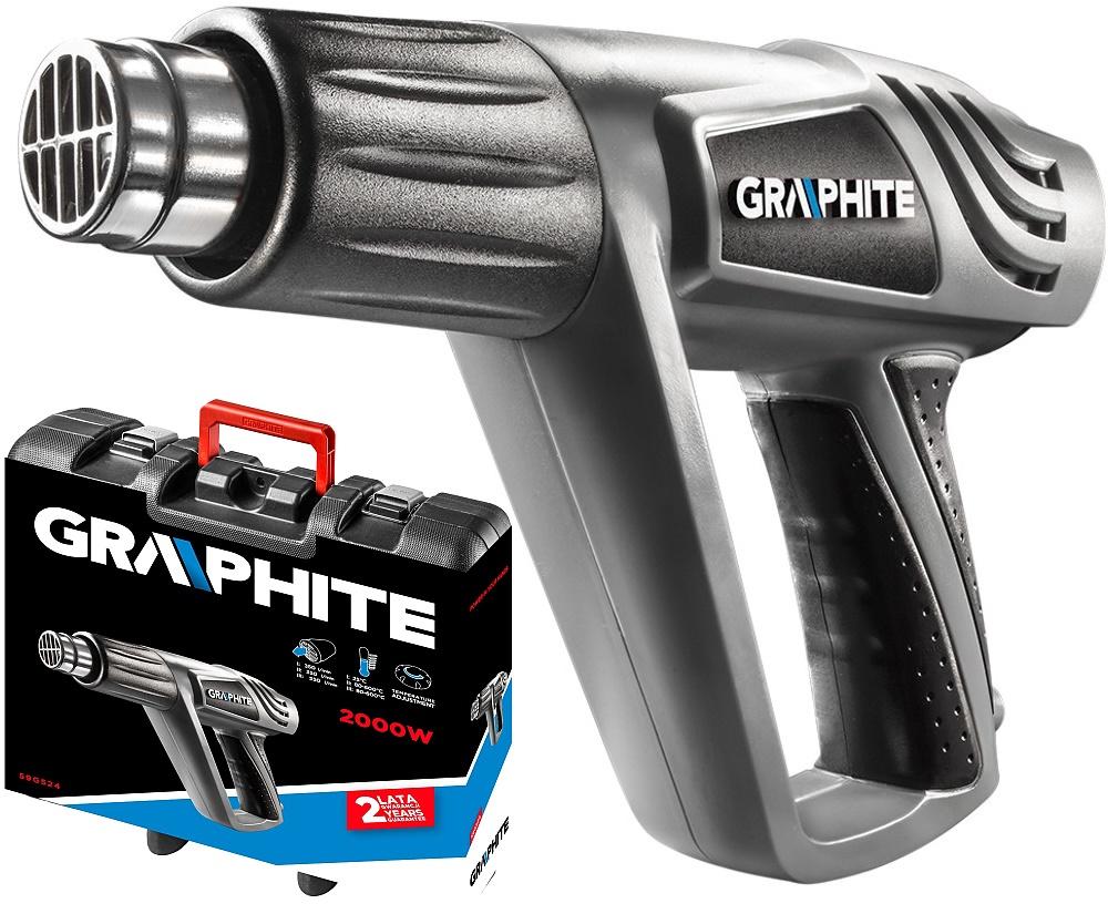 Graphite Pistola Termica 2000w 59g524 Mod. 59g524 Ean 5902062595249  *trasporto Gratis*