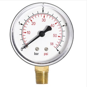 Manomètre 50 mm pour compresseur MICHELIN 1126001529, pression max