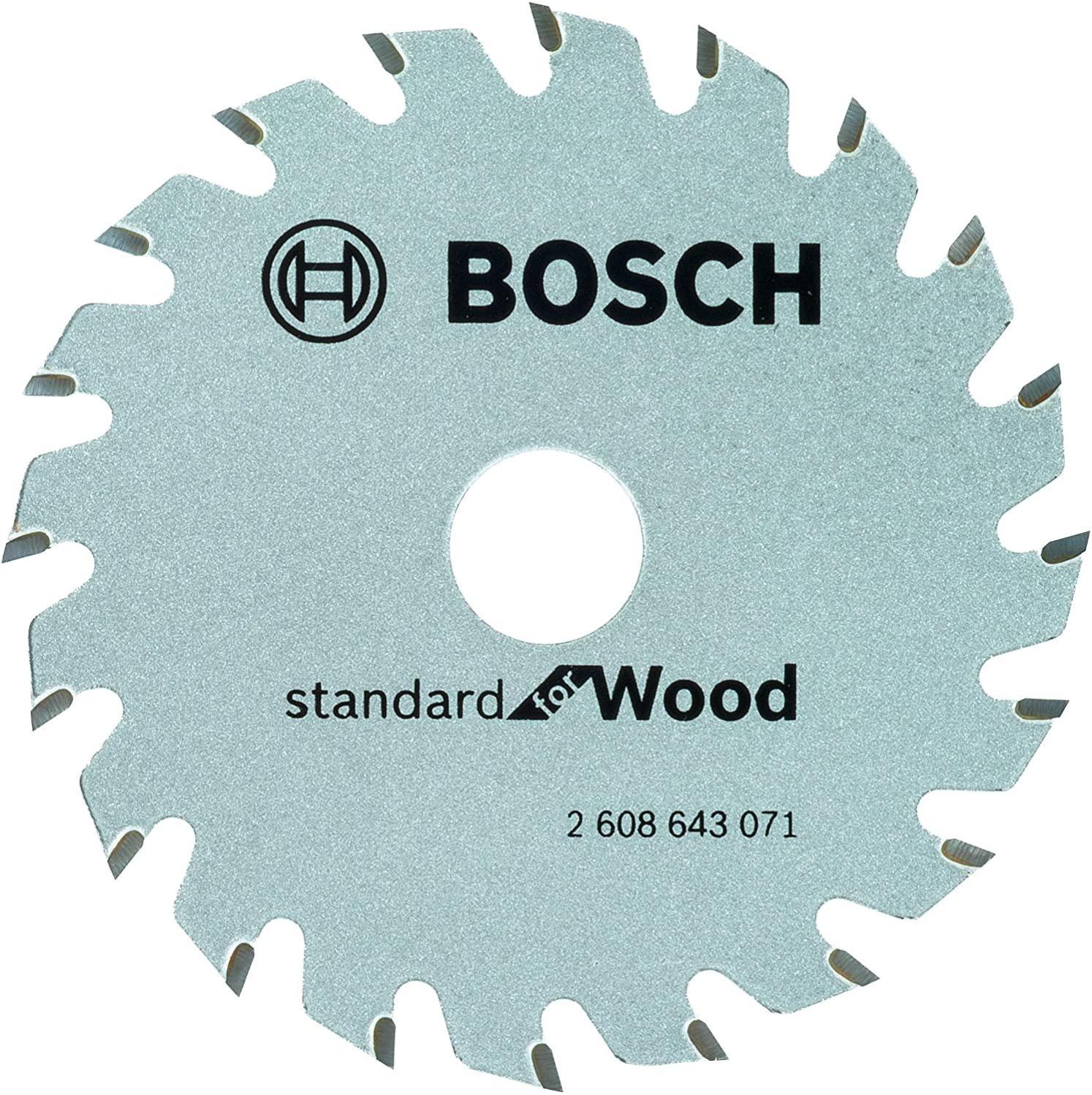 Lama Sega Circolare Bosch Optiline Wood - Diametro 254 Mm, 80 Denti, Per Sega Radiale