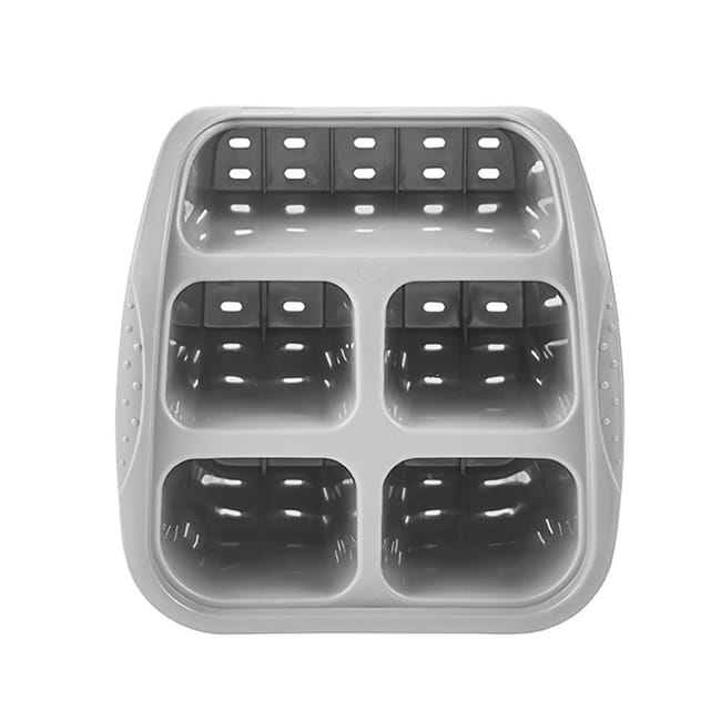 Bandeja para secar los cubiertos 16 x 16 x 12 verde Leroy Merlin