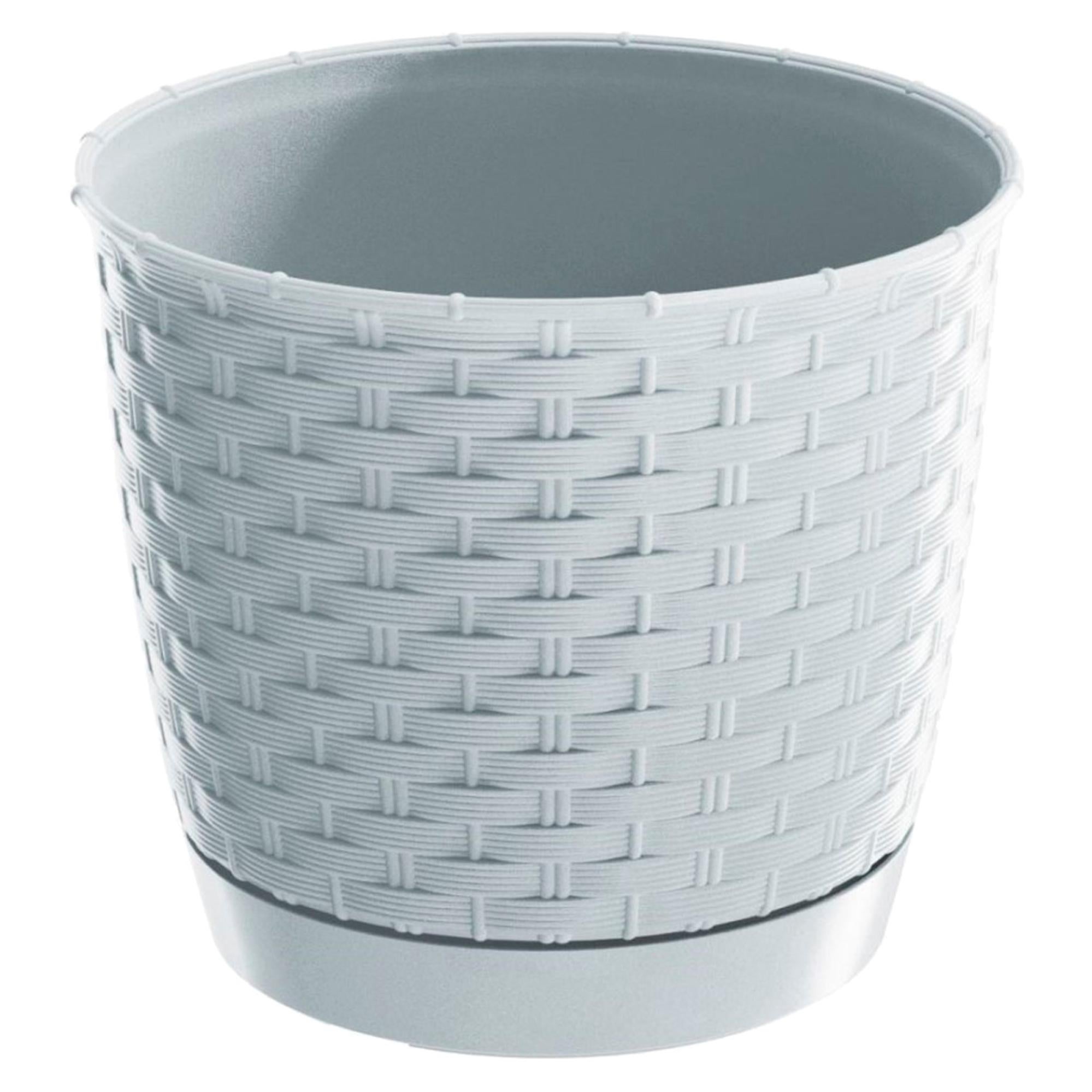 Vaso quadrato RATOLLA SQUARE antracite 14,5 cm