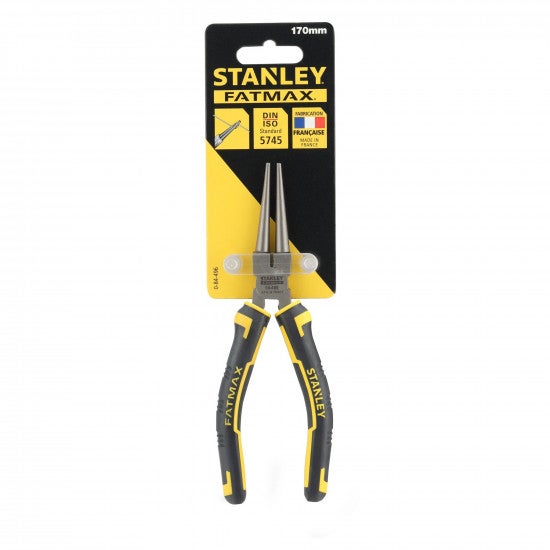 STANLEY 0-84-496 - Alicates FatMax boca redonda 160 mm