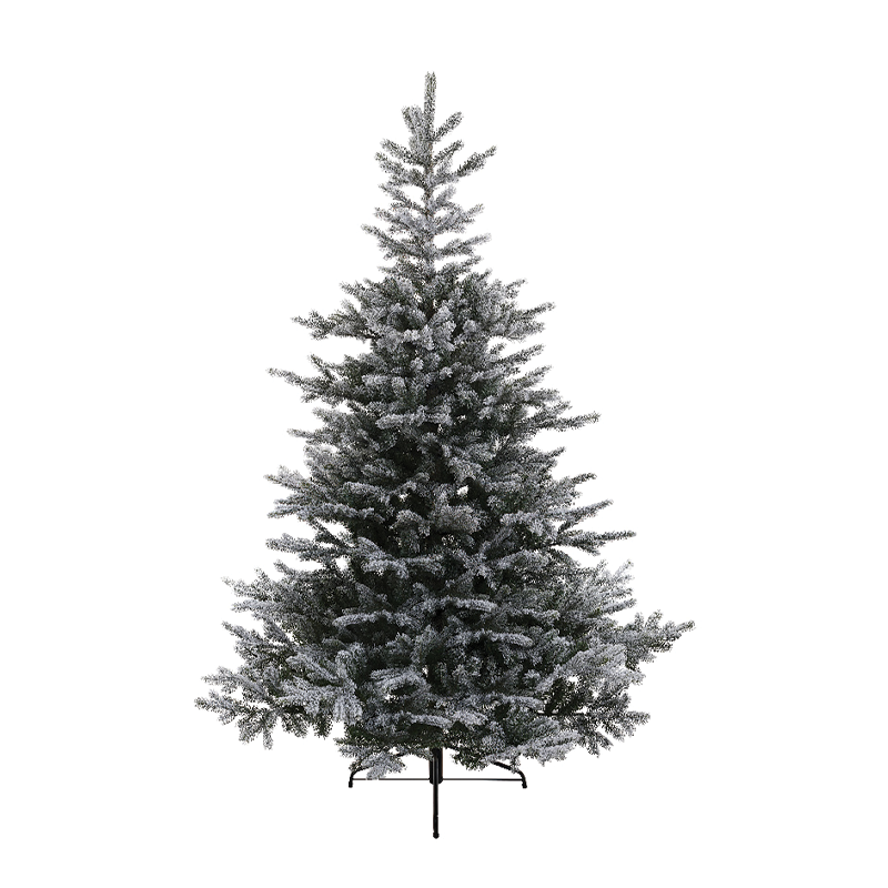 Árbol de navidad grandis cubierto de nieve h210 x ø150 cm