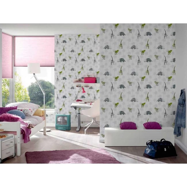 Papier Peint Enfant Imprime Dinosaures Gris Vert 10 Ml X 0 53 M Leroy Merlin Papier Peint Enfant Imprime Dinosaures Gris Vert 10 Ml X 0 53 M Leroy Merlin