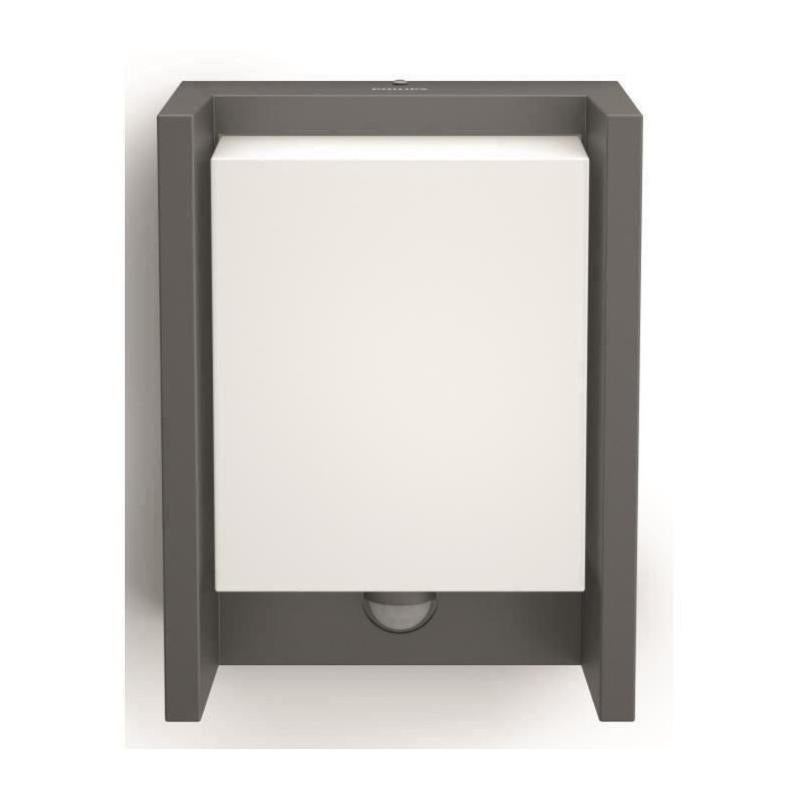 Applique Led da parete Vera 6W Nero IP54 Bianco caldo 3000K M LEDME