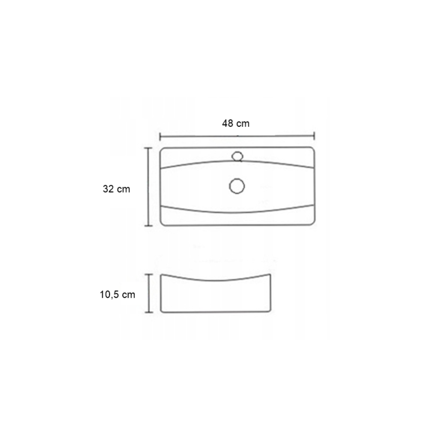 OTC | Sifone per doccia - Cromo - Altezza 7,9 cm - ⌀9 cm - 4