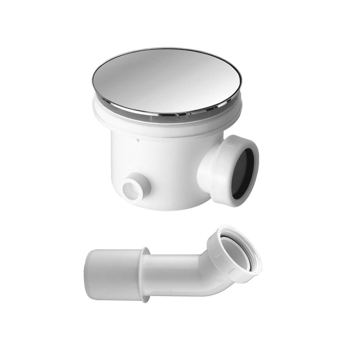 OTC | Sifone per doccia - Cromo - Altezza 7,9 cm - ⌀9 cm - 6