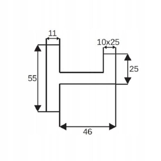 OTC | Sifone per doccia - Cromo - Altezza 7,9 cm - ⌀9 cm - 3