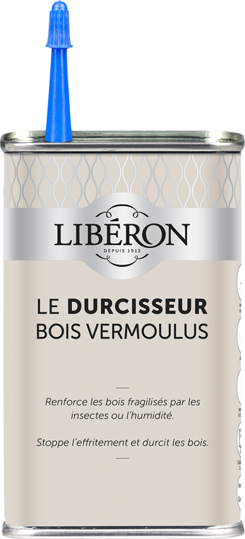 Durcisseur bois vermoulus LIBERON, incolore, 0.25 L