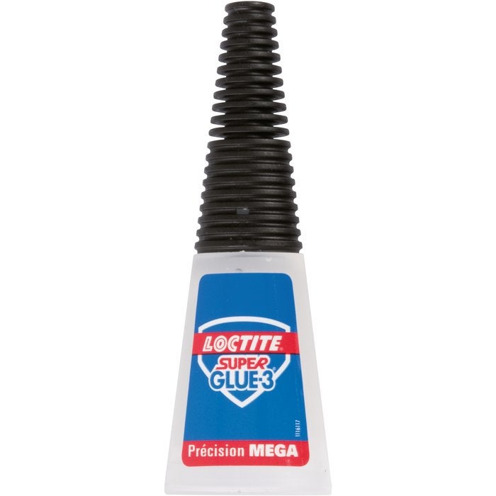 Colle cyanoacrylate Super Glue 3 - Précision Méga - 10 g - Loctite 