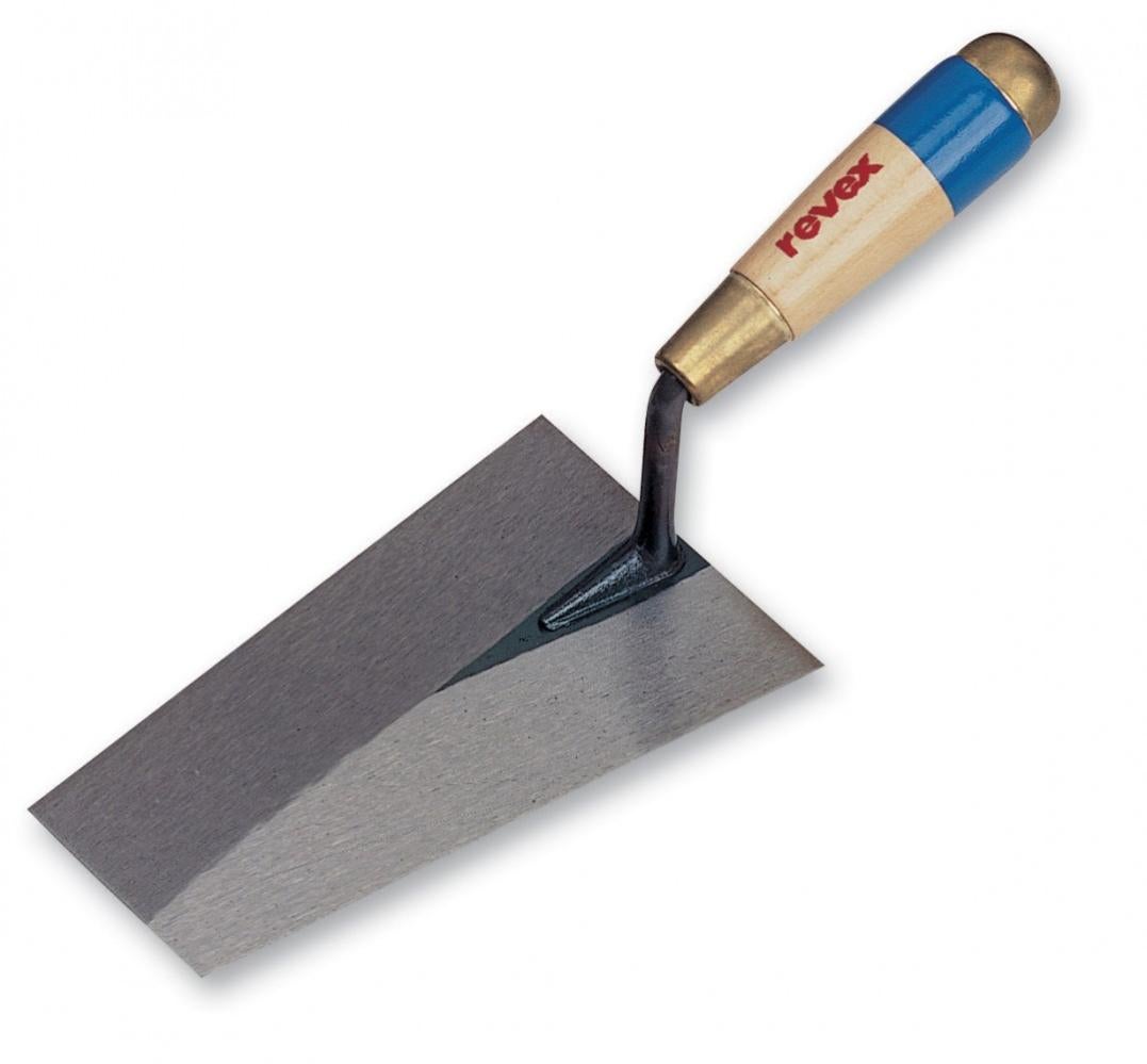 Cazzuola Quadra Maurer 20 Cm - Manico Bicomponente Grigio/giallo, Per Lavori Edili