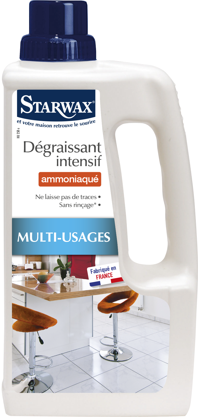 Nettoyant ammoniaqué Bernard pour usage professionnel 5 L